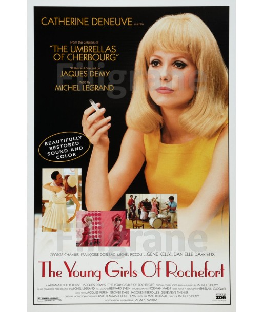 CINéMA THE YOUNG GIRLS ROCHEFORT Rvbk-POSTER/REPRODUCTION d1 AFFICHE VINTAGE prix pour 