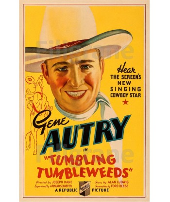 CINéMA TUMBLING TUMBLEWEEDS Rjpi-POSTER/REPRODUCTION d1 AFFICHE VINTAGE le des métaux précieux