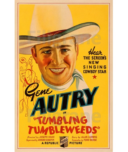 CINéMA TUMBLING TUMBLEWEEDS Rjpi-POSTER/REPRODUCTION d1 AFFICHE VINTAGE le des métaux précieux