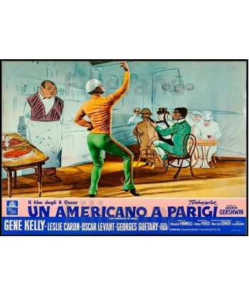 CINéMA UN AMERICANO A PARIGI Rpgi-POSTER/REPRODUCTION d1 AFFICHE VINTAGE destockage