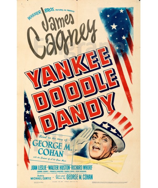 CINéMA YANKEE DOODLE DANDY Raur-POSTER/REPRODUCTION d1 AFFICHE VINTAGE votre