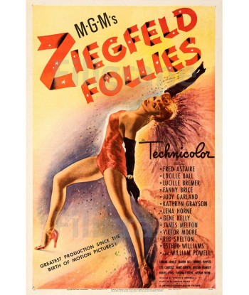 CINéMA ZIEGFELD FOLLIES Rycz-POSTER/REPRODUCTION d1 AFFICHE VINTAGE chez Cornerstreet bien 