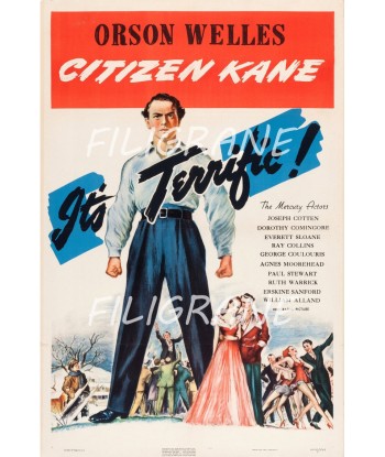 CITIZEN KANE FILM Rxdq-POSTER/REPRODUCTION d1 AFFICHE VINTAGE Par le système avancé 