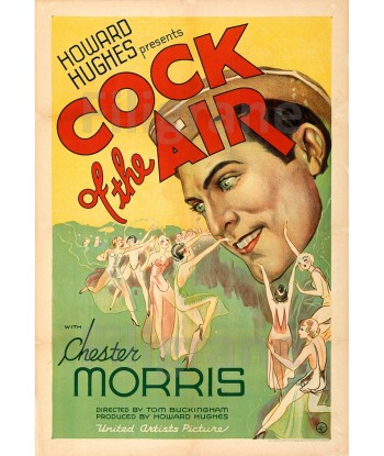 COCK of the AIR FILM Rpjs-POSTER/REPRODUCTION d1 AFFICHE VINTAGE des créatures d'habitude