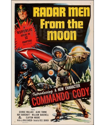 COMMANDO CODY FILM Reai-POSTER/REPRODUCTION d1 AFFICHE VINTAGE des créatures d'habitude