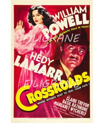 CROSSROADS FILM Rszh-POSTER/REPRODUCTION d1 AFFICHE VINTAGE la chaussure