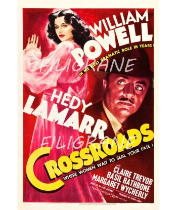 CROSSROADS FILM Rvnd-POSTER/REPRODUCTION d1 AFFICHE VINTAGE store