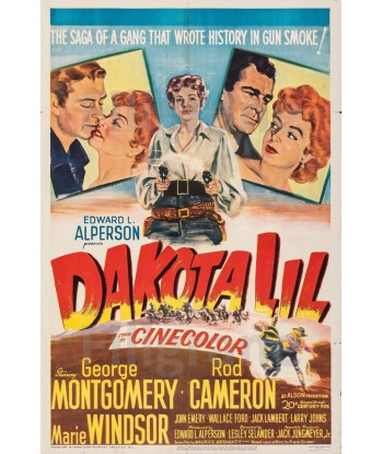 DAKOTA LIL FILM Rscg-POSTER/REPRODUCTION d1 AFFICHE VINTAGE en linge