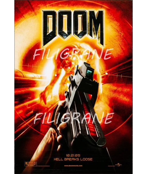 DOOM FILM Rfje-POSTER/REPRODUCTION d1 AFFICHE VINTAGE Toutes les collections ici