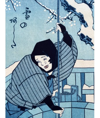 Estampe Japonaise de Toyokuni I Utagawa | Lendemain de Neige store