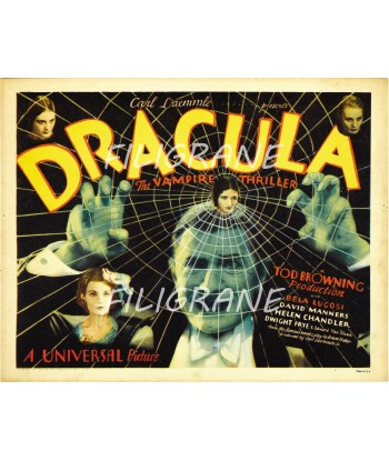 DRACULA  FILM Rduf-POSTER/REPRODUCTION d1 AFFICHE VINTAGE prix pour 