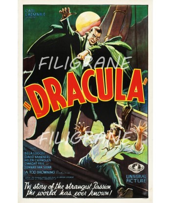 DRACULA  FILM Rndm-POSTER/REPRODUCTION d1 AFFICHE VINTAGE Economisez 