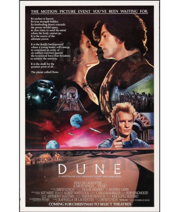 DUNE FILM Rejq-POSTER/REPRODUCTION d1 AFFICHE VINTAGE de technologie