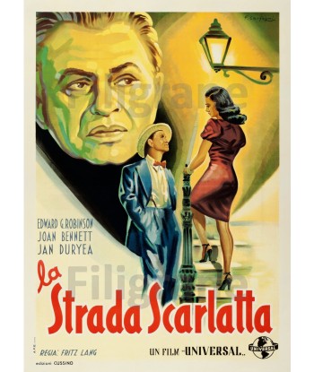 FILM La STRADA SCARLATA Rbeu-POSTER/REPRODUCTION d1 AFFICHE VINTAGE Livraison rapide