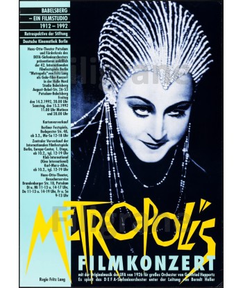 FILM METROPOLIS Rbtw-POSTER/REPRODUCTION d1 AFFICHE VINTAGE du meilleur 