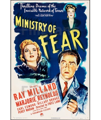 FILM MINISTRY of FEAR Rfhz-POSTER/REPRODUCTION d1 AFFICHE VINTAGE shop