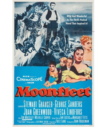 FILM MOONFLEET Fritz LANG Rlnx-POSTER/REPRODUCTION d1 AFFICHE VINTAGE paiement sécurisé