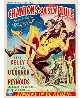 FILM SINGIN' in the RAIN Rhmg-POSTER/REPRODUCTION d1 AFFICHE VINTAGE Pour