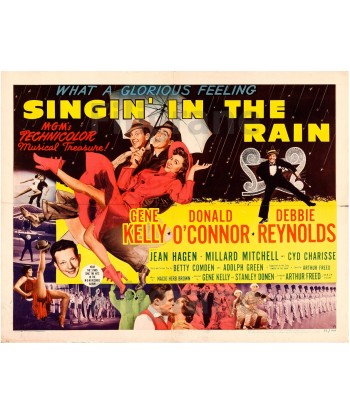 FILM SINGIN' in the RAIN Rjom-POSTER/REPRODUCTION d1 AFFICHE VINTAGE Par le système avancé 