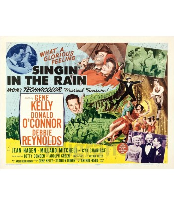 FILM SINGIN' in the RAIN Rqso-POSTER/REPRODUCTION d1 AFFICHE VINTAGE les muscles