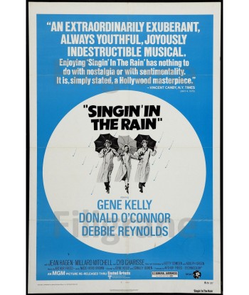 FILM SINGIN' in the RAIN Rvrl-POSTER/REPRODUCTION d1 AFFICHE VINTAGE JUSQU'A -70%! 