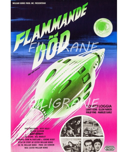 FLAMMANDE DOD FILM Rkmn-POSTER/REPRODUCTION d1 AFFICHE VINTAGE pas cher chine