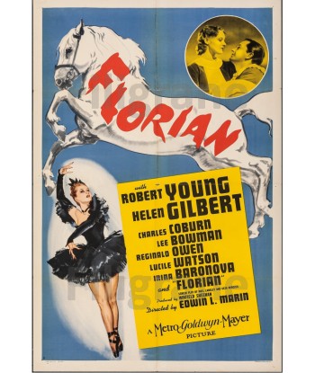 FLORIAN FILM Rbbr-POSTER/REPRODUCTION d1 AFFICHE VINTAGE d'Europe débarque