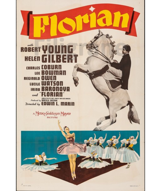 FLORIAN FILM Ryto-POSTER/REPRODUCTION d1 AFFICHE VINTAGE offre 