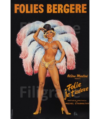 FOLIES BERGèRE CABARET Rosj-POSTER/REPRODUCTION d1 AFFICHE VINTAGE 50% de réduction en Octobre 2024