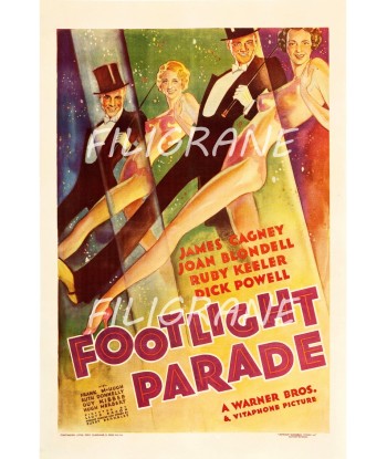 FOOTLIGHT PARADE FILM Rbbb-POSTER/REPRODUCTION d1 AFFICHE VINTAGE une grave pollution 