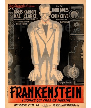 FRANKENSTEIN FILM Rpbq-POSTER/REPRODUCTION d1 AFFICHE VINTAGE Toutes les collections ici