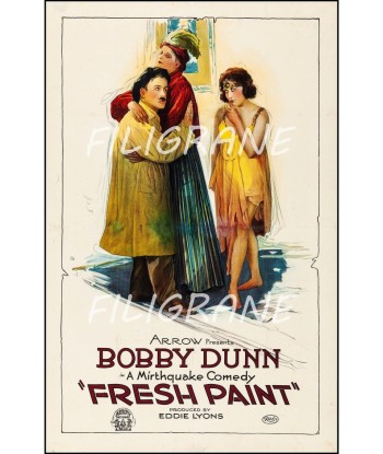 FRESH PAINT FILM Rukg-POSTER/REPRODUCTION d1 AFFICHE VINTAGE votre