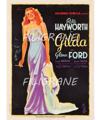 GILDA FILM  Rdke-POSTER/REPRODUCTION d1 AFFICHE VINTAGE 2 - 3 jours ouvrés.