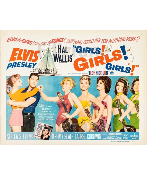 GIRLS FILM Rgvz-POSTER/REPRODUCTION d1 AFFICHE VINTAGE votre