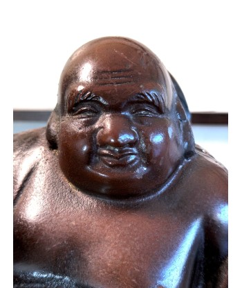 Hotei, Dieu du Bonheur en bronze cuivré | Artisanat Japonais est présent 