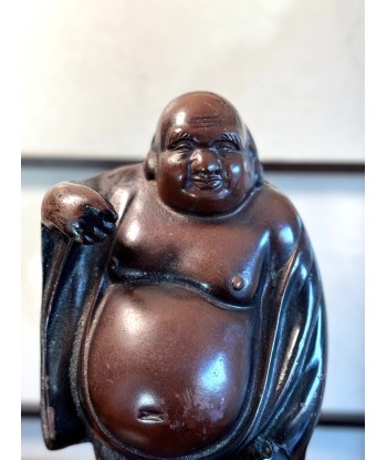 Hotei, Dieu du Bonheur en bronze cuivré | Artisanat Japonais est présent 