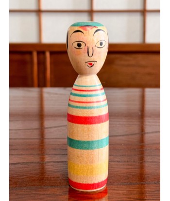 Petite Kokeshi Créative de style Nakanosawa | Enfant espiègle offre 