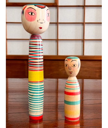 Petite Kokeshi Créative de style Nakanosawa | Enfant espiègle offre 