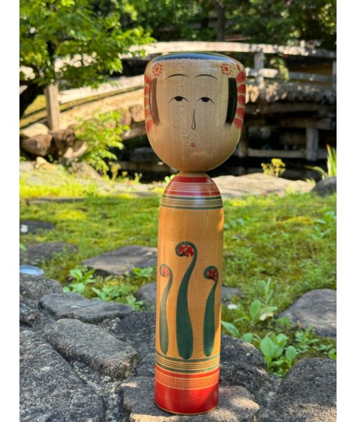 Kokeshi Traditionnelle Zao de Shizuo Ariji | Crosse végétale - Wasabe 2023