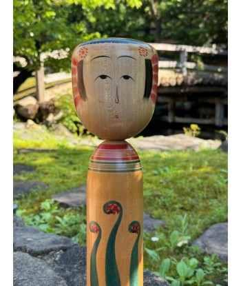 Kokeshi Traditionnelle Zao de Shizuo Ariji | Crosse végétale - Wasabe 2023