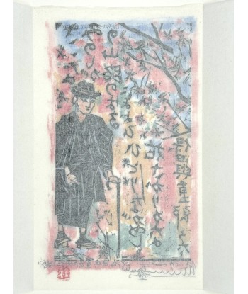 Lithographie de Munakata Shiko | Le sentier de la montagne pas cher chine